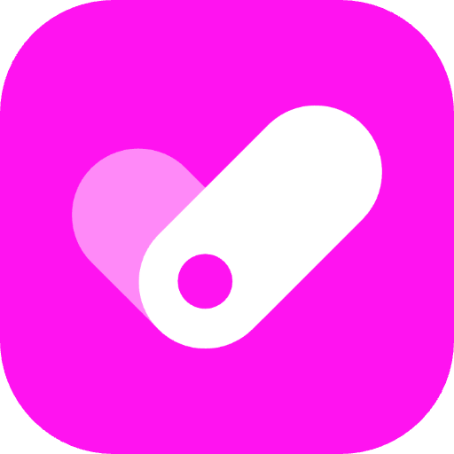 Roze app-icoon